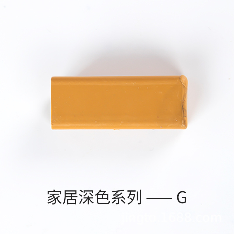 Wood Wax Crayon Cuadro ultra duro lápiz de cera caliente Muebles de madera sólida clavos de esmalte para pisos de madera reparación de cera