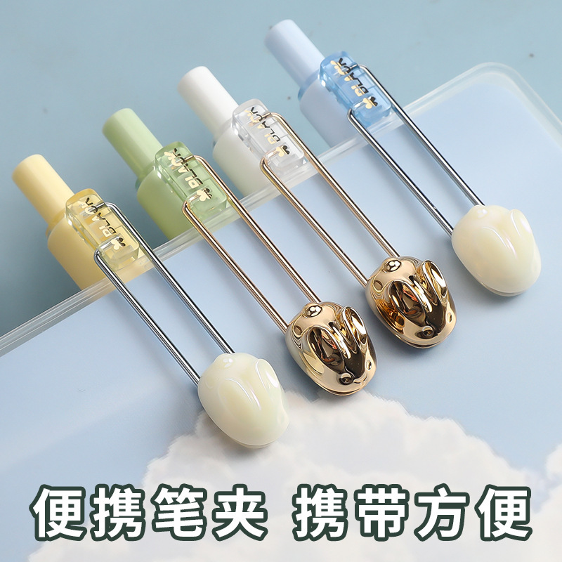 晨光大馥大桂限定按动中性笔ST尖黑学生用0.5mm考试笔刷题笔K7701|undefined