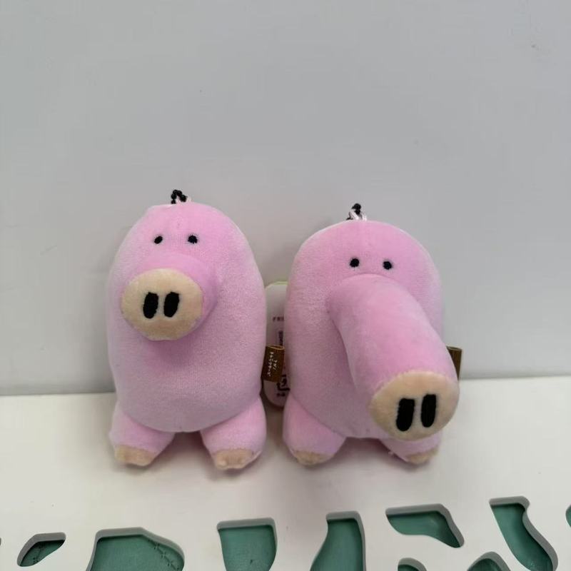 ナガノ自嘲熊ポテトチップスピンク魚腸長鼻ツイート小藍鳥ポテトチップスジャガイモぬいぐるみペンダント|undefined