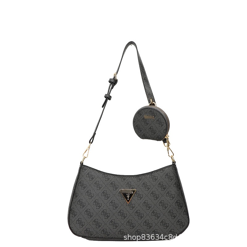 Comercio exterior al por mayor Europa y América Retro GS Adivina el bolso de la axila transfronterizo Nuevo estilo impreso bolso de madre e hijo bolso de hombro de moda