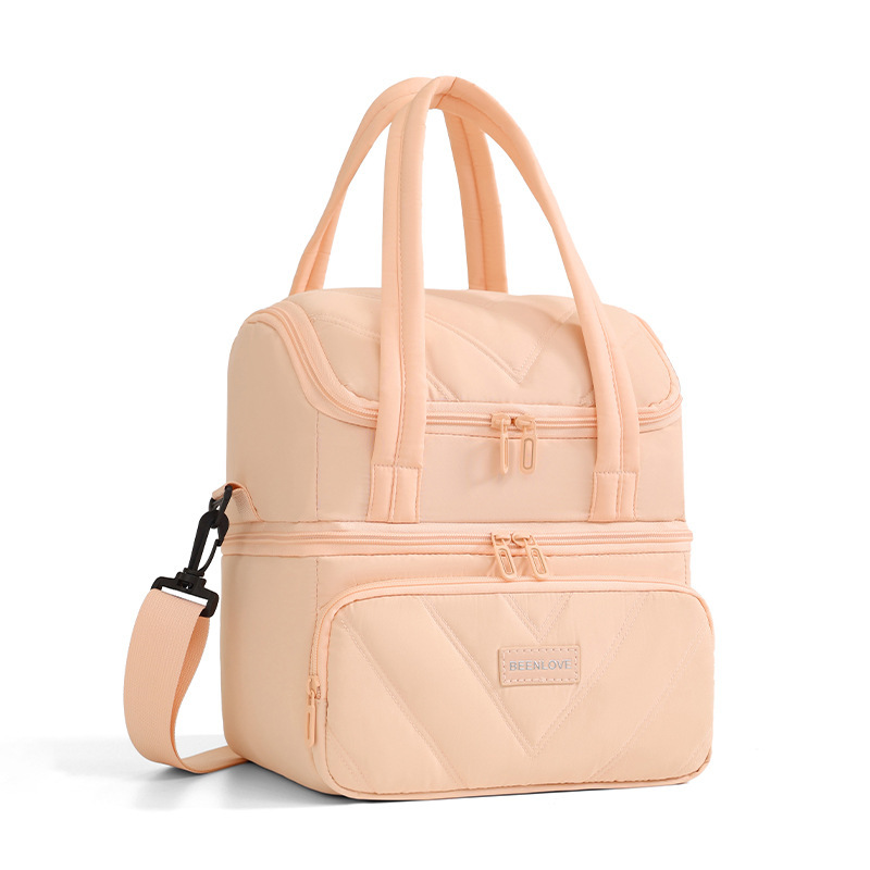 Doble capa transfronteriza picnic camping bolsa de aislamiento de gran capacidad de oficina bolsa de almuerzo bolsa de almuerzo bolsa de almuerzo