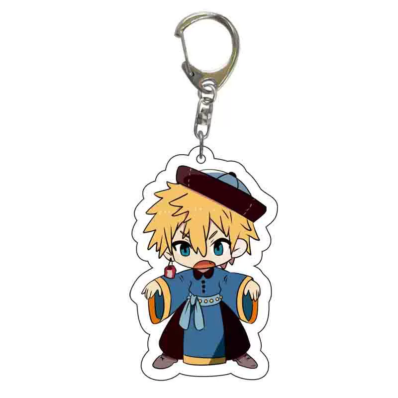 Acrylic Keychain (Dibin) Huazi Jun версия аниме Чиби подвеска, индивидуальные цветовые коды
