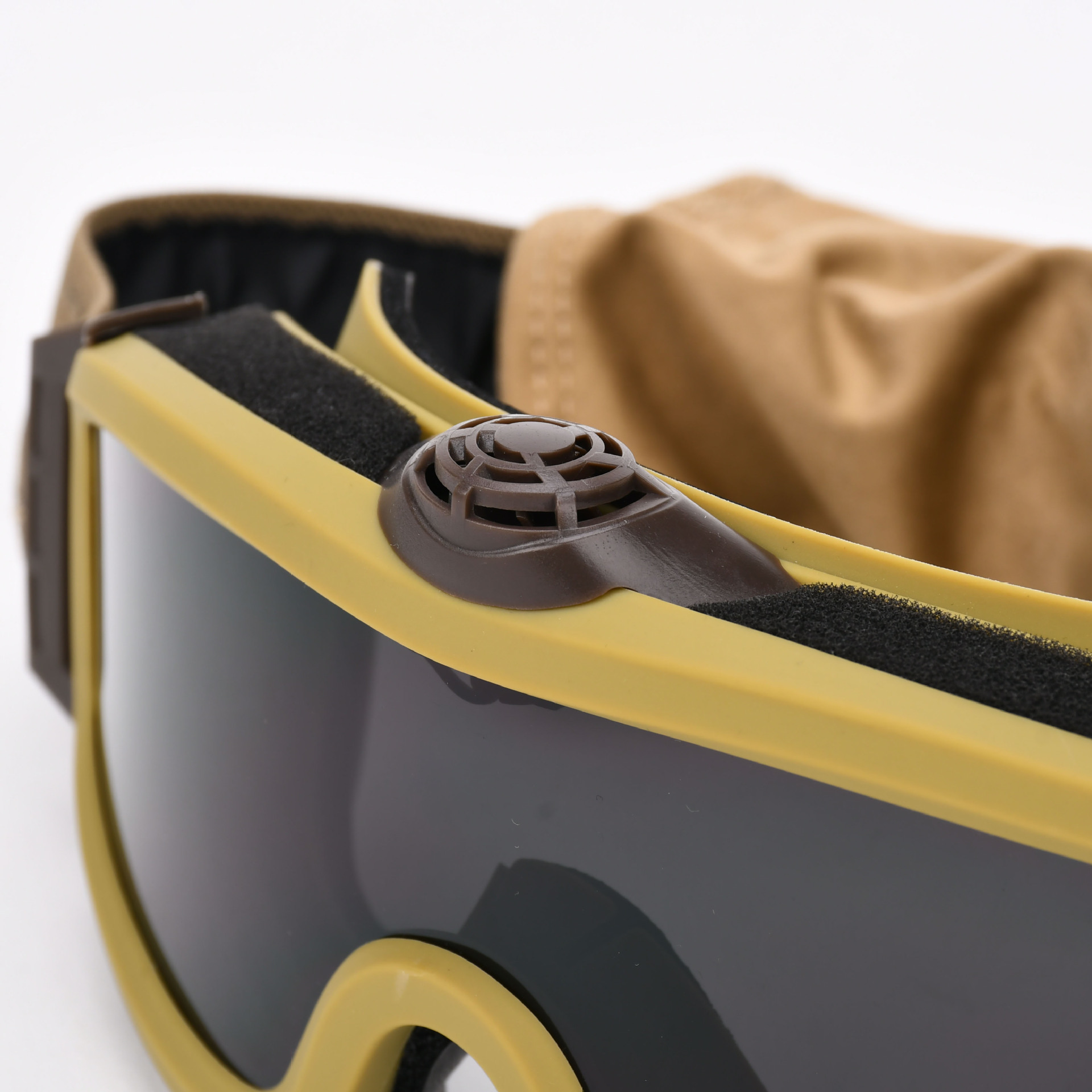 Gafas Tácticas con Ventilador Antiempañante de TPU y PC, Lentes Intercambiables, para Tiro