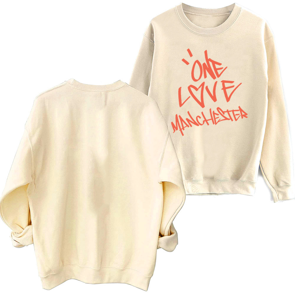 One Love Manchester Crewneck Hoodie Ariana Grande Concert Ov