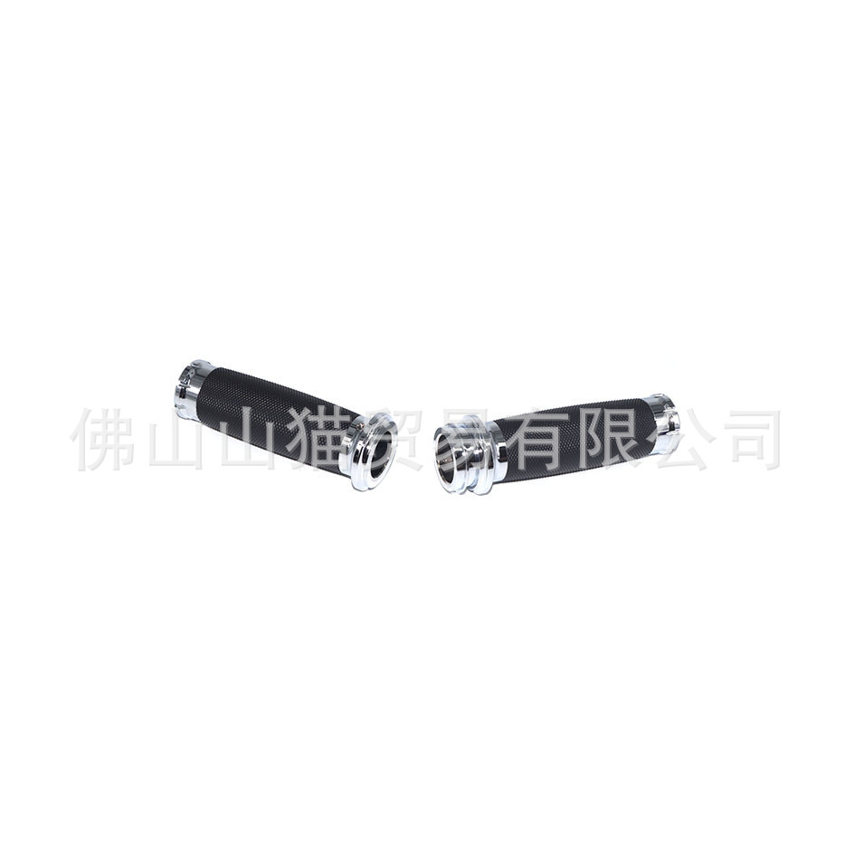Motorcycle Retro RSD Refit Handle Cover Harley Handle Glue Electronic Throttle Refit 25mm Handle Cover Electroplating