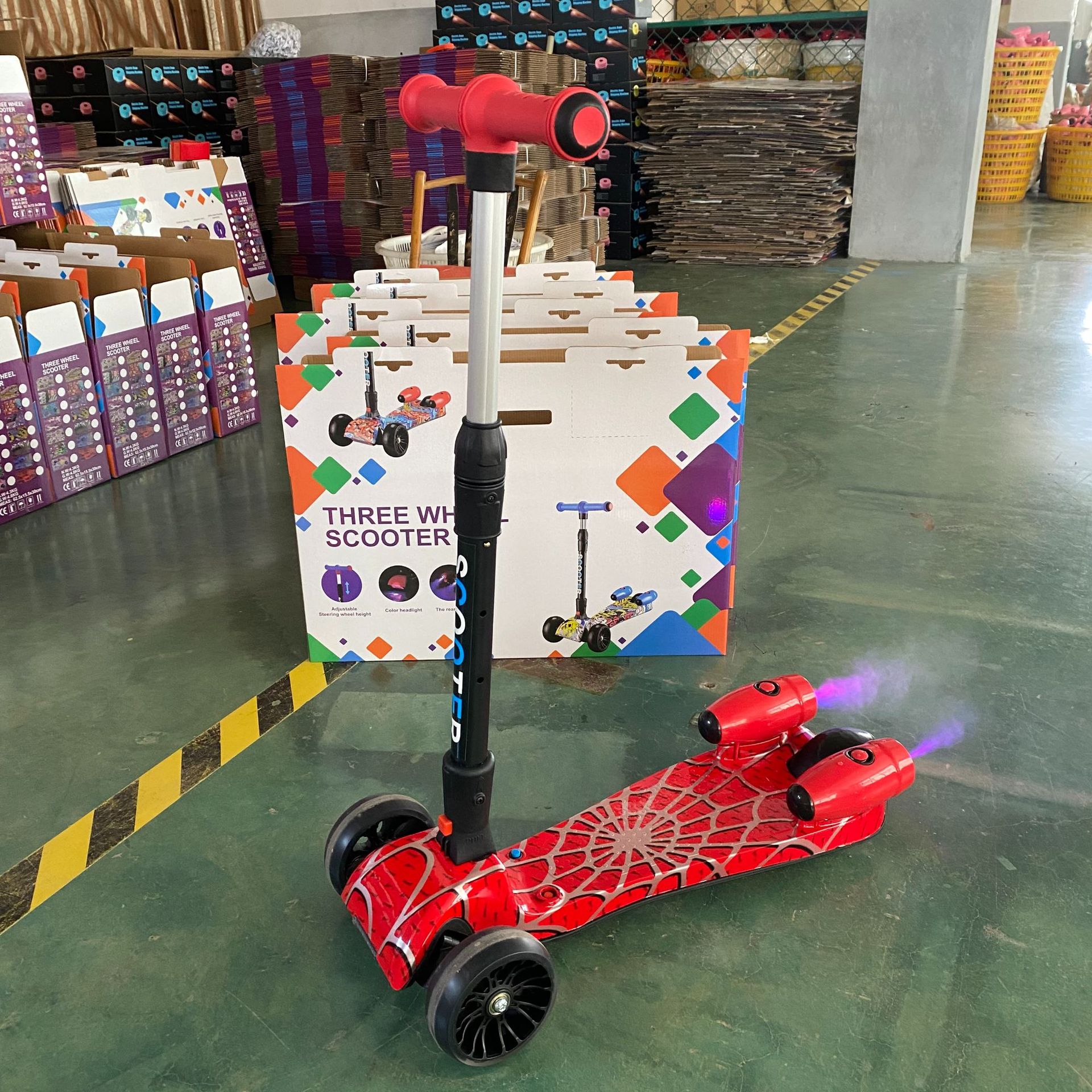 RUNFLYTECH kids spray fire sco