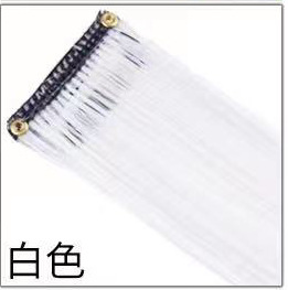 Extensiones de Cabello para Mechas de Fibra de Alta Temperatura, Liso, para Mujeres