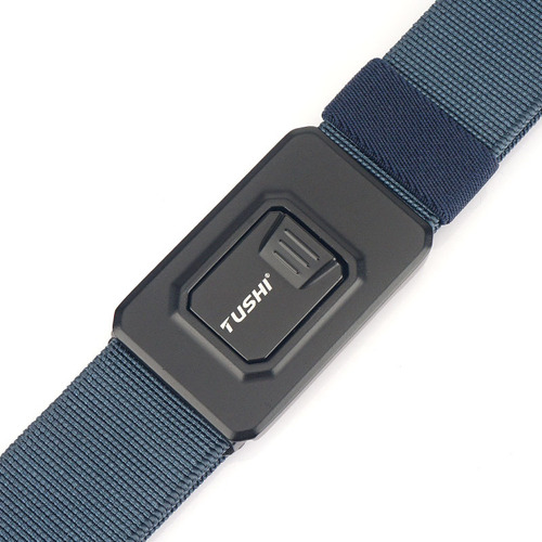New tactical belt nylon workwear aluminum alloy buckle quick-drying pants belt outdoor canvas training inner belt wholesale