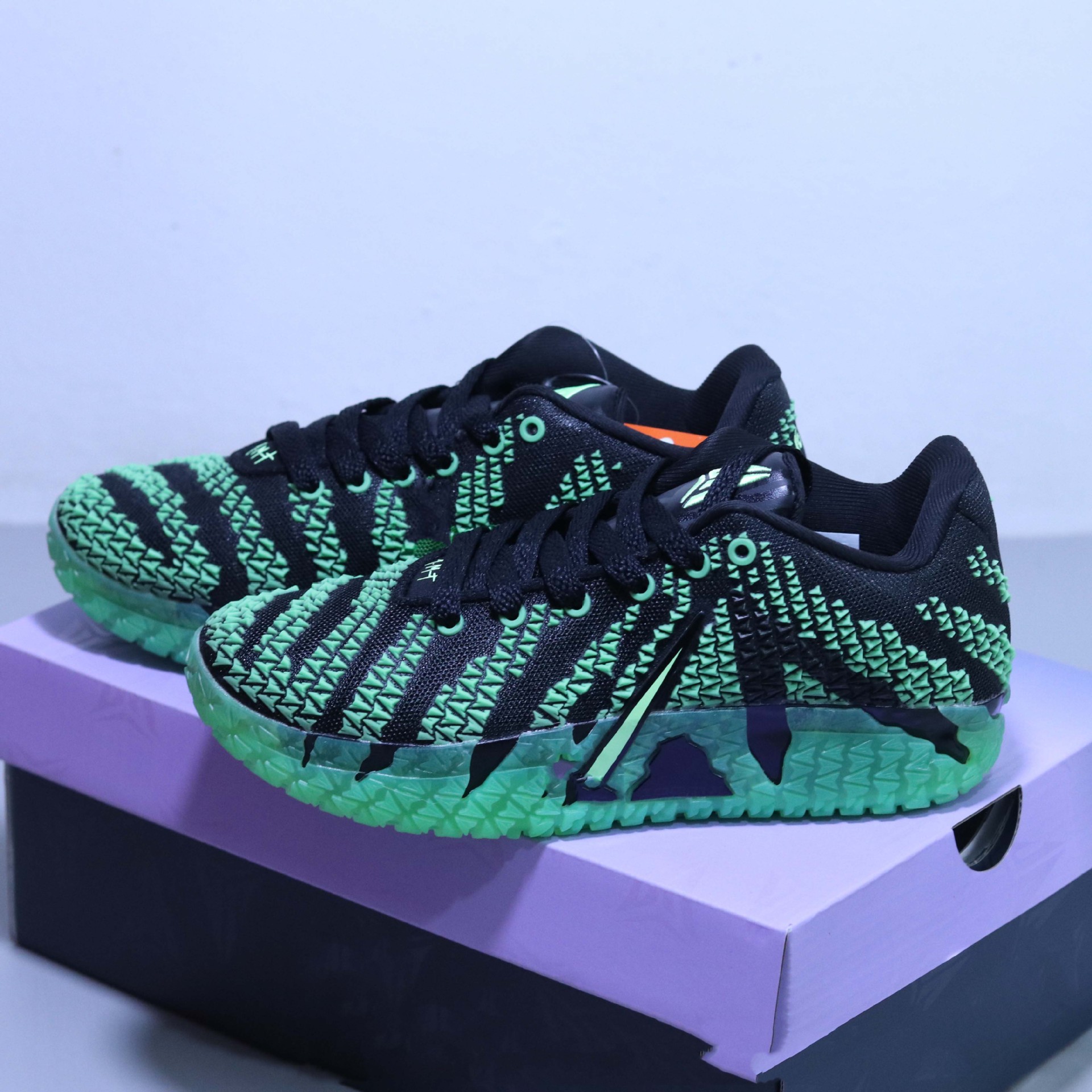 Putian Chunyuan JA3 zapatos de baloncesto Morant 3 generaciones zapatos de baloncesto azul hombres y mujeres zapatos deportivos casuales de moda