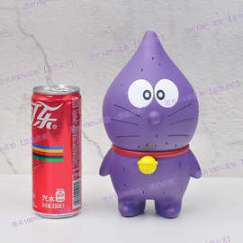 机器猫蓝胖子叮当 紫薯哆啦 可爱动漫手办桌面摆件模型玩偶礼物