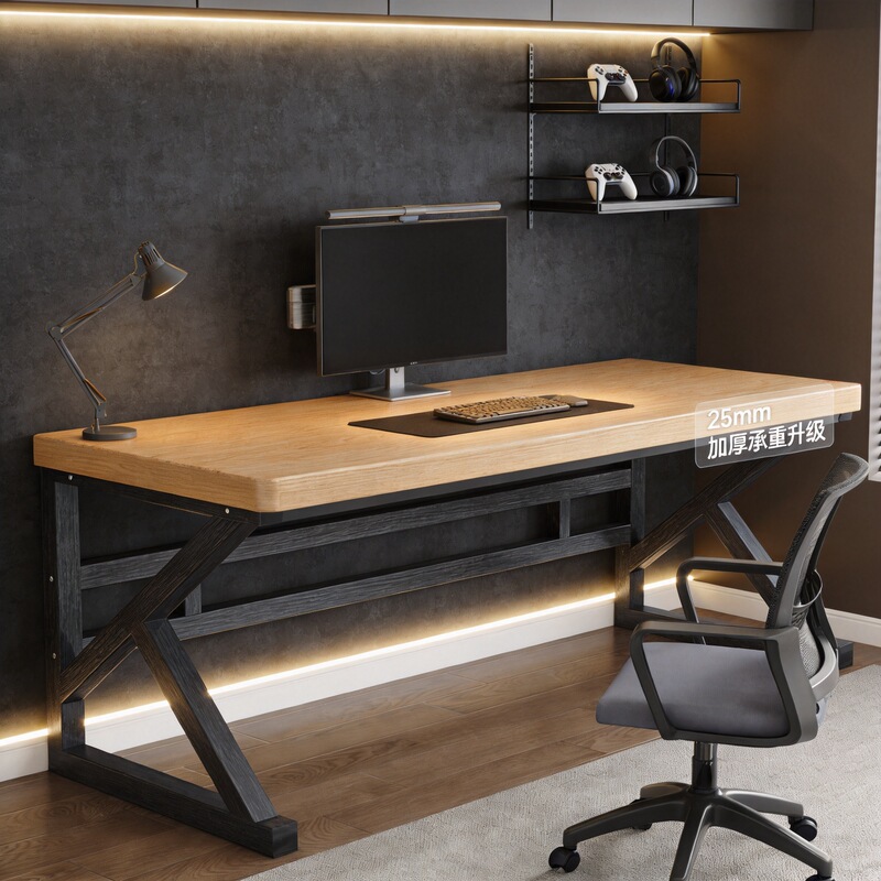 Computer Desk, Student Bedroom, Home Office Desk, Thickened Long Table, Simple Gaming Table, Desktop Workbench Computer Desk, Student Bedroom, Home Office Desk, Thickened Long Table, Simple Gaming Table, Desktop Workbench