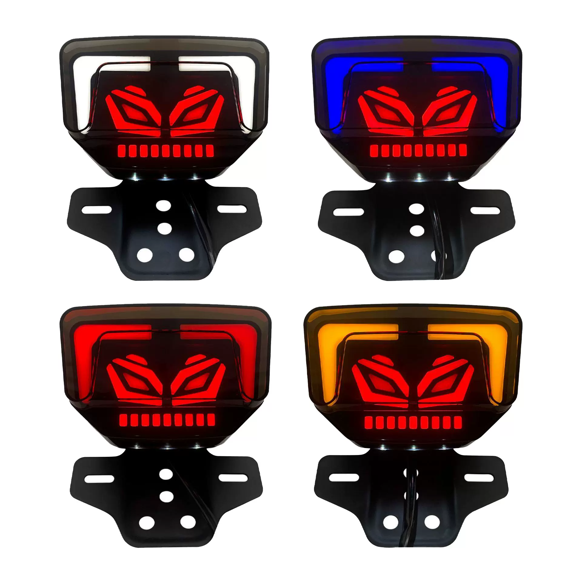【现货】跨境菲律宾TMX155 CG125改装LED刹车尾灯带转向信号灯