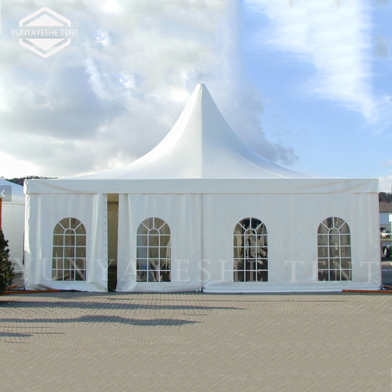 2024年新款 8x8m 10x10m欧式尖顶篷户外活动篷房 出口中东部国家