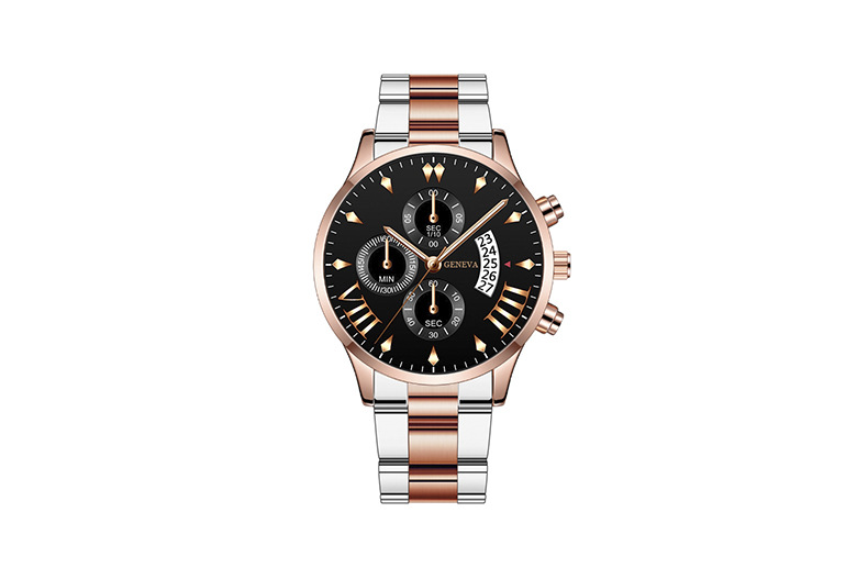 75g Weight Tempered Glass Mirror Material Alloy Strap Material Watch Classification Pointer+Number Display Type Single Folding Buckle Buckle Style Round Dial Shape Holiday, Banquet Occasion Quartz Movement Solid Color Pattern Men's Gender Business Style Business Solid Color Single Folding Buckle Quartz Men's Watches 13
