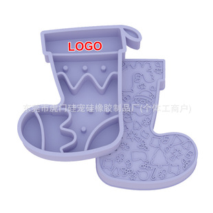 Factory Direct Sales Silicone Dog Bowl, Easy to Clean and Durable, Two-In-One Slow Feeder Bowl, Slow Feeding Design Dog Bowl