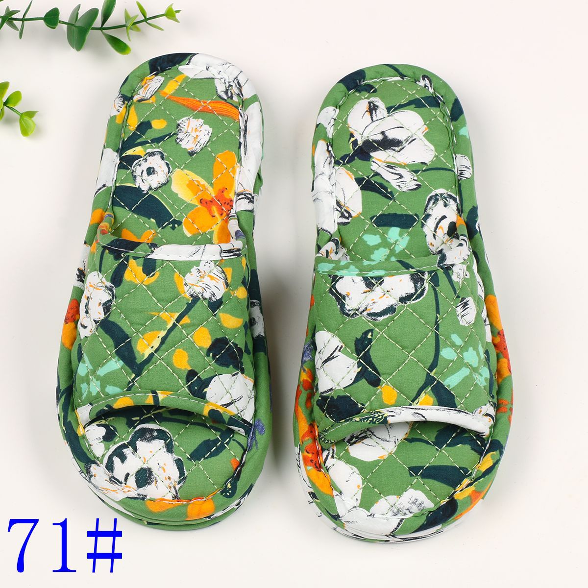 삼겹 꽃무늬 원단 여성용 71