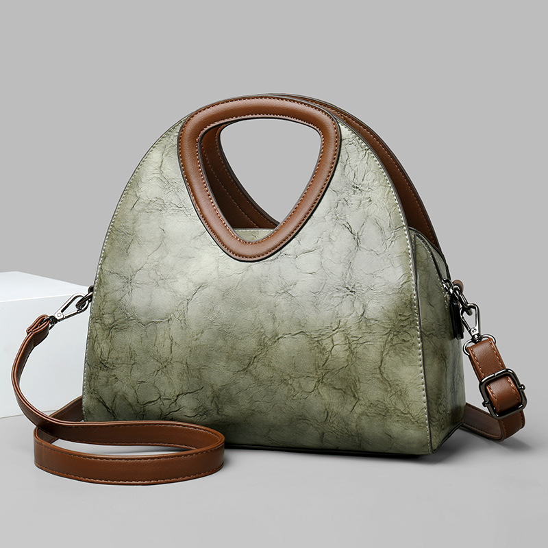 Bag women's bag retro handbag fashion trendy large capacity shoulder messenger bag_voghion.com