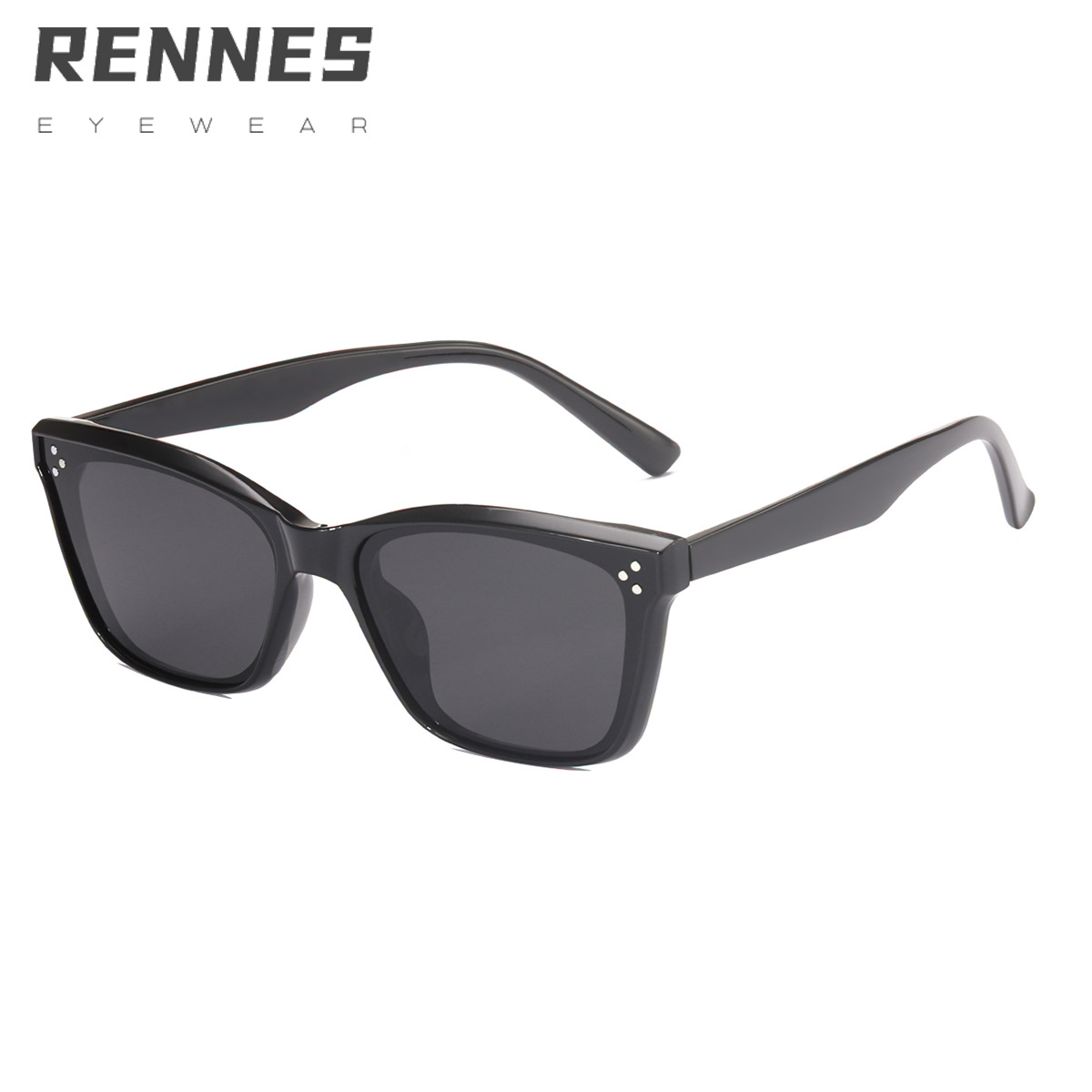 2022 nuevas gafas de sol de uñas beige gafas de sol retro de moda deportes al aire libre gafas de sol de protección UV 98076