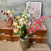 仿真留香兰 欧式兰花高端家居室内装饰十字丁香花跨境碎花人造花