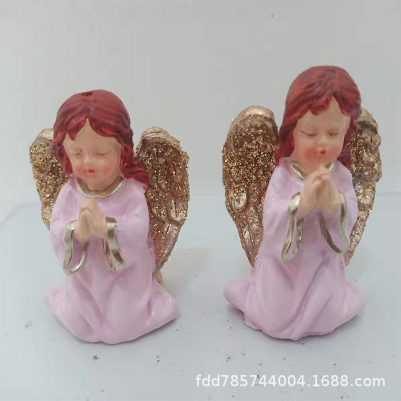 핑크 기도 천사 6*4.5*6.5cm