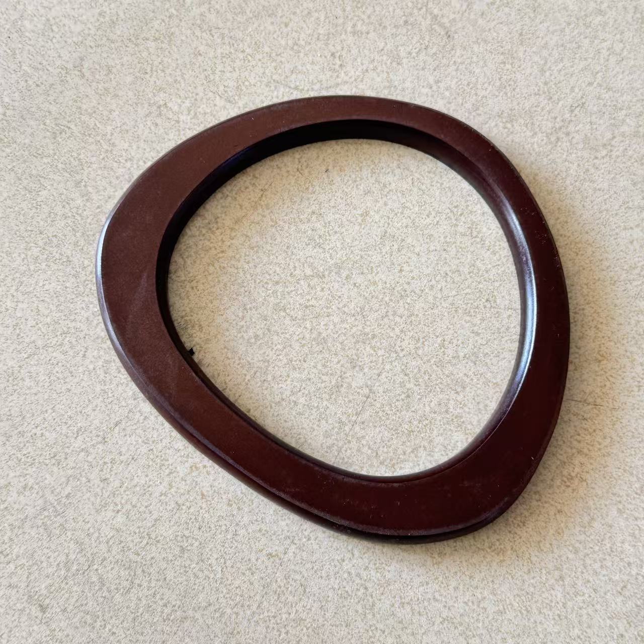 Asa de Madera para Bolsos en Forma de D Resistente al Agua y Ultraligera