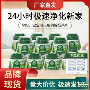 Hope Tree Small Green Jar Formaldehyde Remover to Remove Formaldehyde Handy Gadget Jelly New House Home Powerful Type 1974