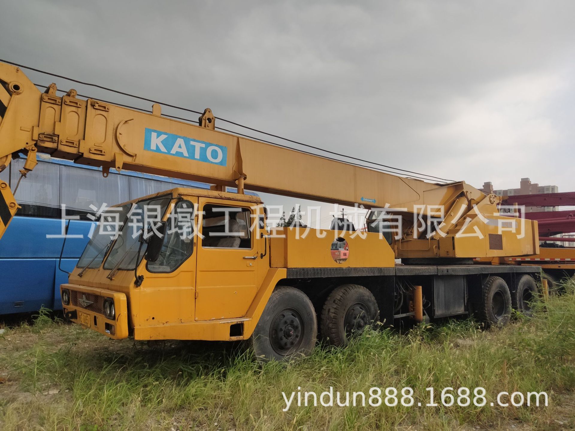 二手起重机出售汽车吊加藤40吨吊车 NK400E KATO