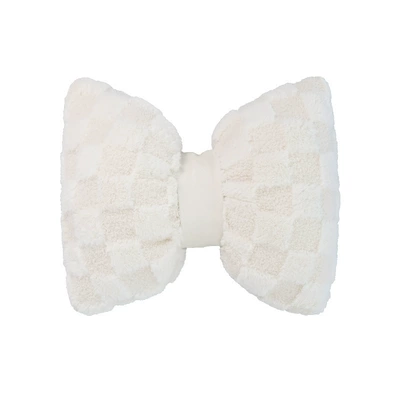 Seat cushion, seat cover, Autumn and Winter Car Cushion - beautiful-white-waist-support