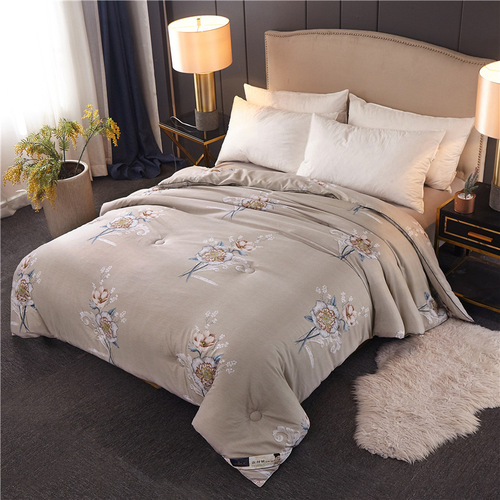 High-quality Hengyuan Sample Silk Summer Cooling Electric Blanket All-Cotton Summer Thin Blanket Core Gift Group Purchase Manufacturer Wholesale