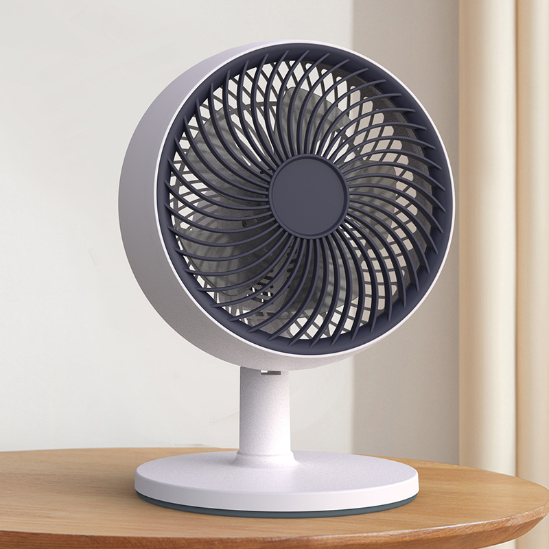 电风扇台式小风扇空气循环自动摇头风扇插电式卧室办公室桌面电扇