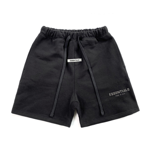 Cotton Shorts Summer High Street Casual Drawstring Reflective Loose Pants Men's Trendy