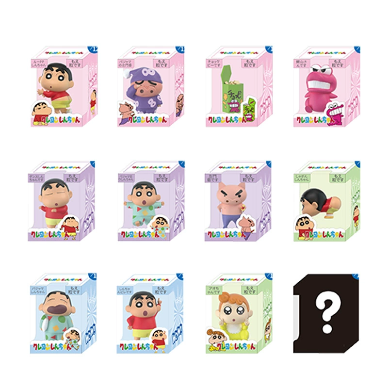Настоящий упрощённый культурный и творческий набор мелков Xiaoxin Rice Blind Box Danzaemon Crocodile Mountain Mini Doll Box Egg