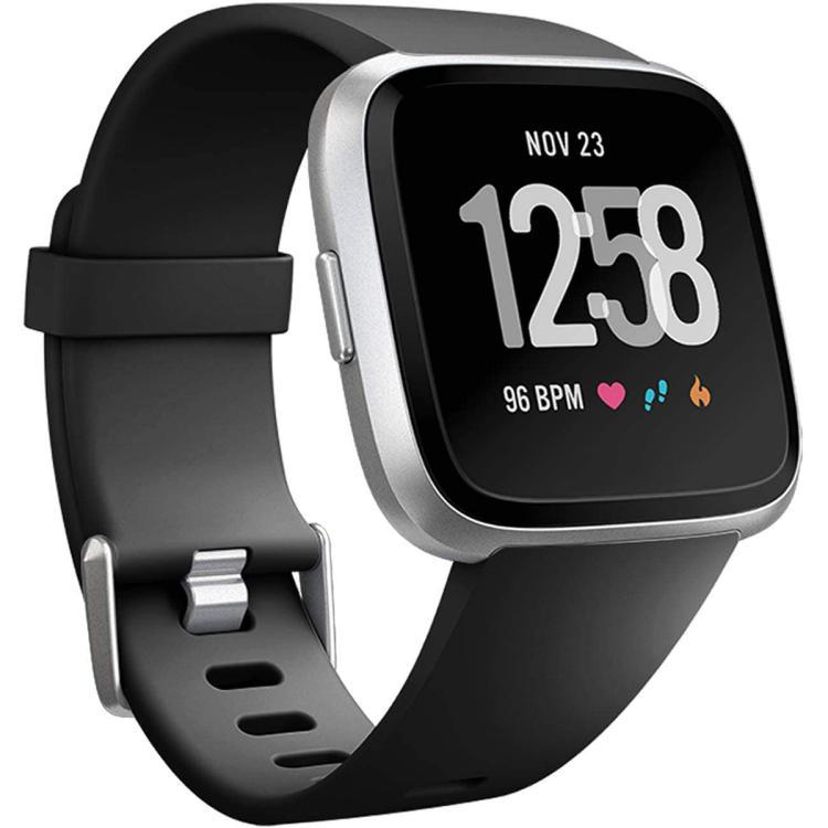 Para Fitbit Versa 2 / Versa / Versa Lite xDfind agujero plano sólido silicio S