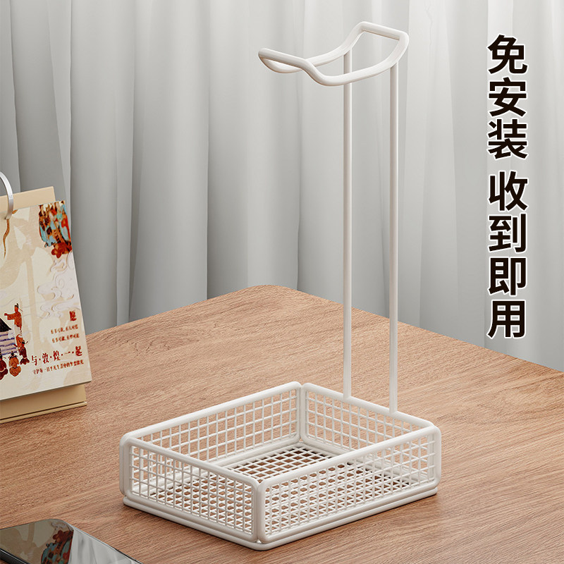 Soporte de Escritorio para Auriculares de Aleación de Aluminio Multifuncional