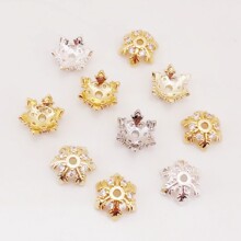 ��ɫ18K�~�����Ƕ�ʯ����΢�ѩ����DIY����ִ������Ʒ��ñ