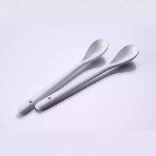 16.5CM ceramic coffee spoon stirring spoon small porcelain spoon small soup spoon small spoon