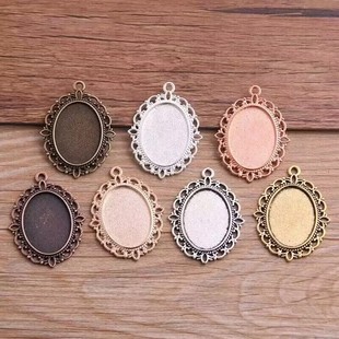 8ɫ DIY�Ͻ��Ʒ��� �r�⌚ʯ���� �Ͻ��錚��� ����25*18mm