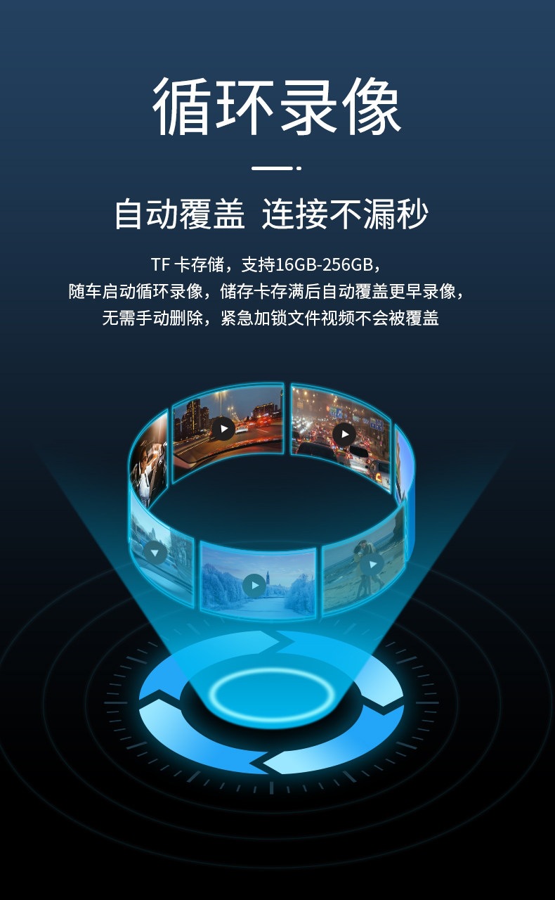 Hikvision D6 Driving Recorder 2026 New Model 4K Ultra-High Definition Night Vision 5g Wifi Wide-Angle Parking Monitoring