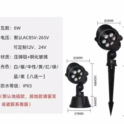 6w colorful gradient rgb is shipped with ground plug by default. please note if you want the base model