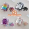 Mixed color black jelly macarons [thickened 2000 pieces]