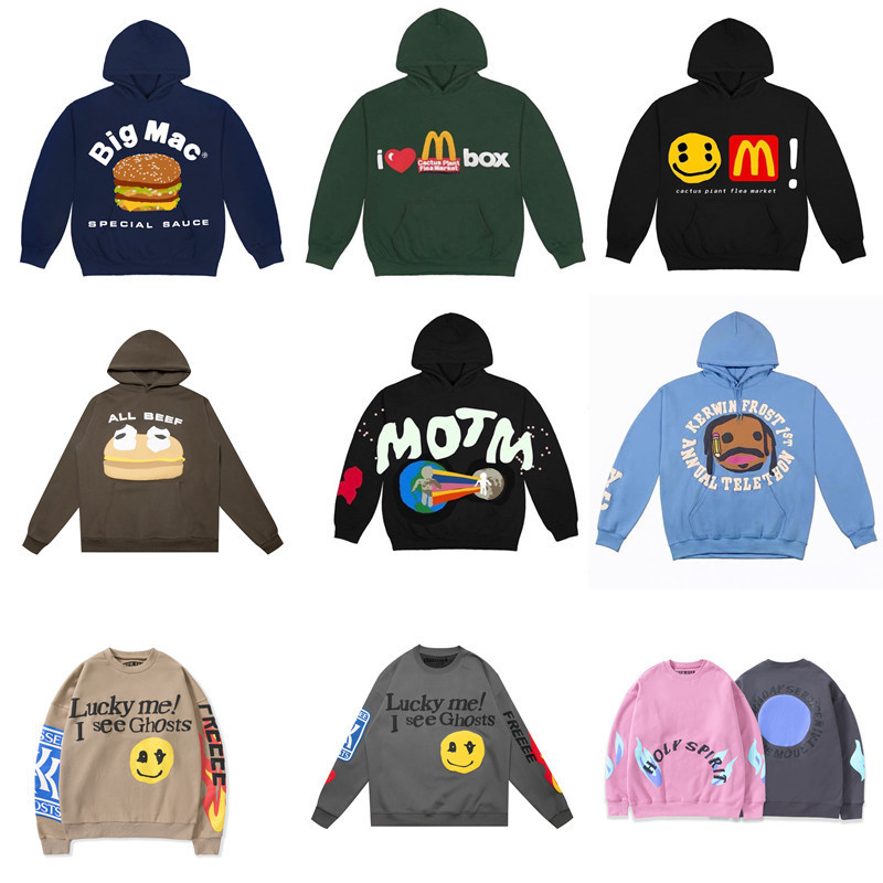 European and American Fashion Brand CPFM Smiley Foam Printed Joint High Street Loose Velvet Couple Hooded Sweater Hoodie for Men European and American Fashion Brand CPFM Smiley Foam Printed Joint High Street Loose Velvet Couple Hooded Sweater Hoodie for Men