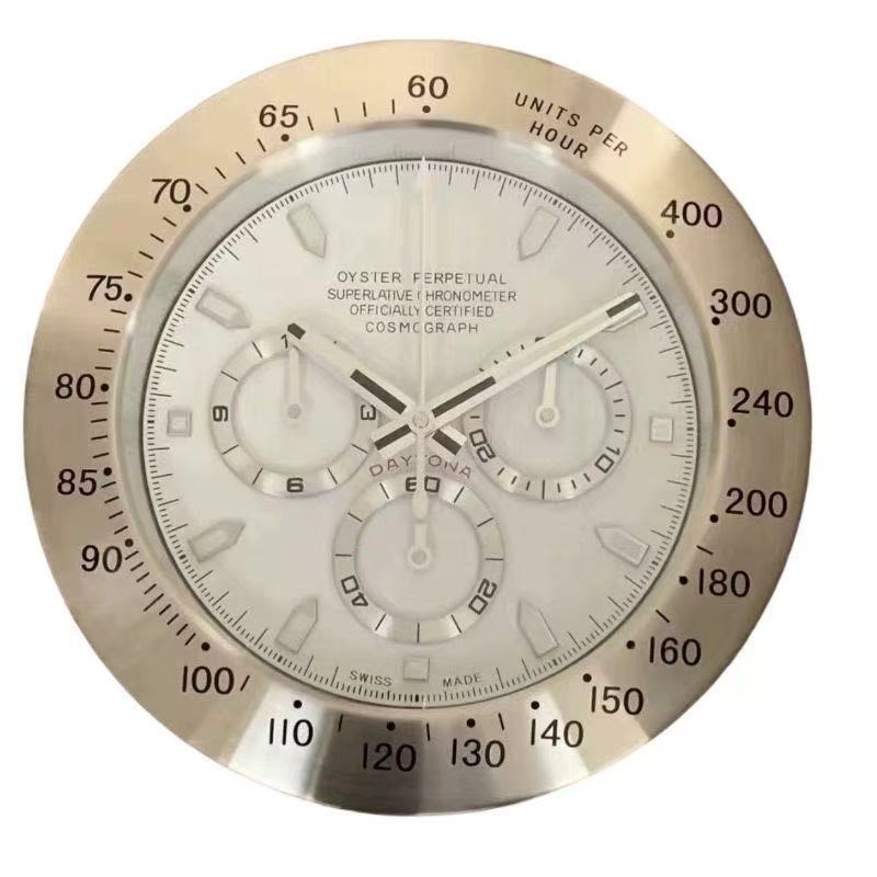 Fashionwallclock劳力水鬼迪通拿格林尼治系列金属14寸挂钟北欧|undefined