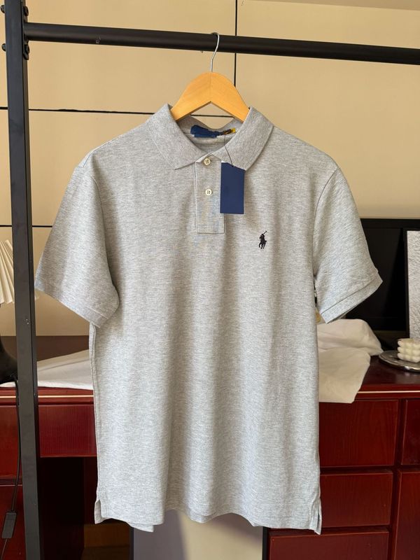 高品質スキャン可能なポニー刺繍男性poloシャツPL半袖tシャツ襟綿上着男|undefined