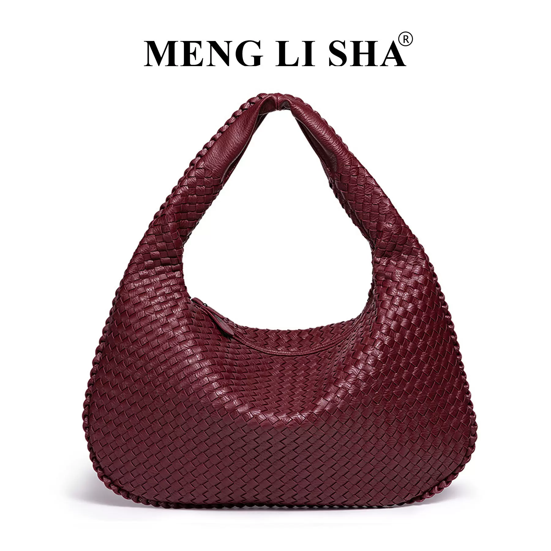 包包女2026春夏新款手工编织腋下单肩包休闲大容量通勤手提月牙包