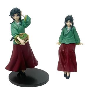 Medicinal House Girl's Whispering Animation Standing Cat Figure Chinese Style Beautiful Girl Pressed Instant Noodle Model Doll Ornament