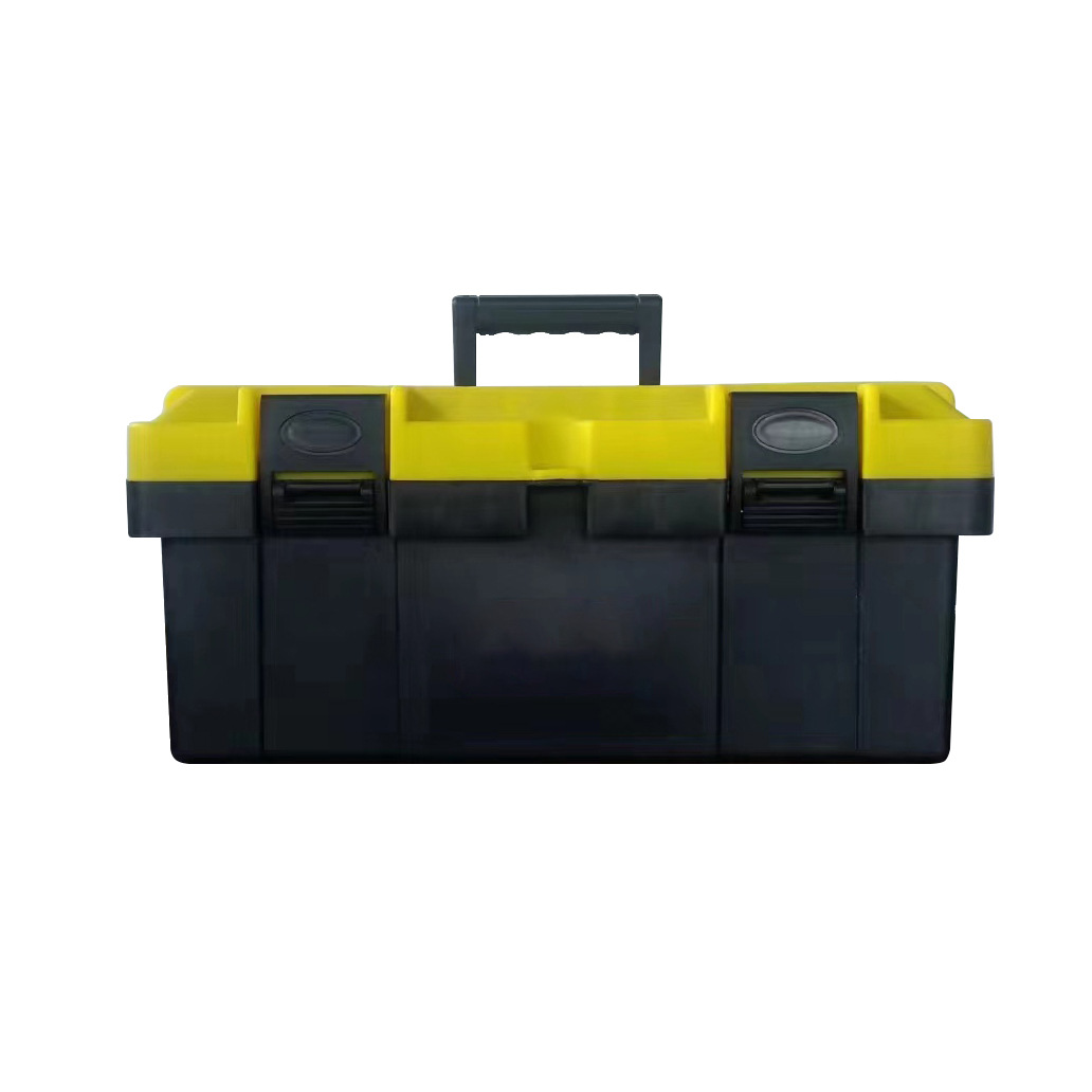 Hardware caja de herramientas de plástico grande electricista hogar portátil caja de almacenamiento durable caja de almacenamiento de mantenimiento del coche traje