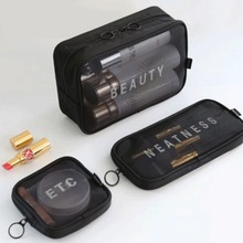 厂家现货旅行收纳包化妆洗漱包零钱卡片药包网眼化妆包数码收纳包