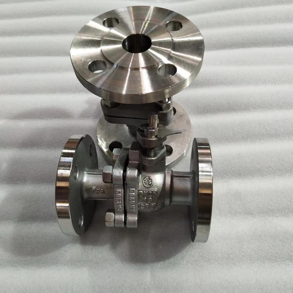 供应316L不锈钢球阀Q41F-16RL手柄球阀法兰
