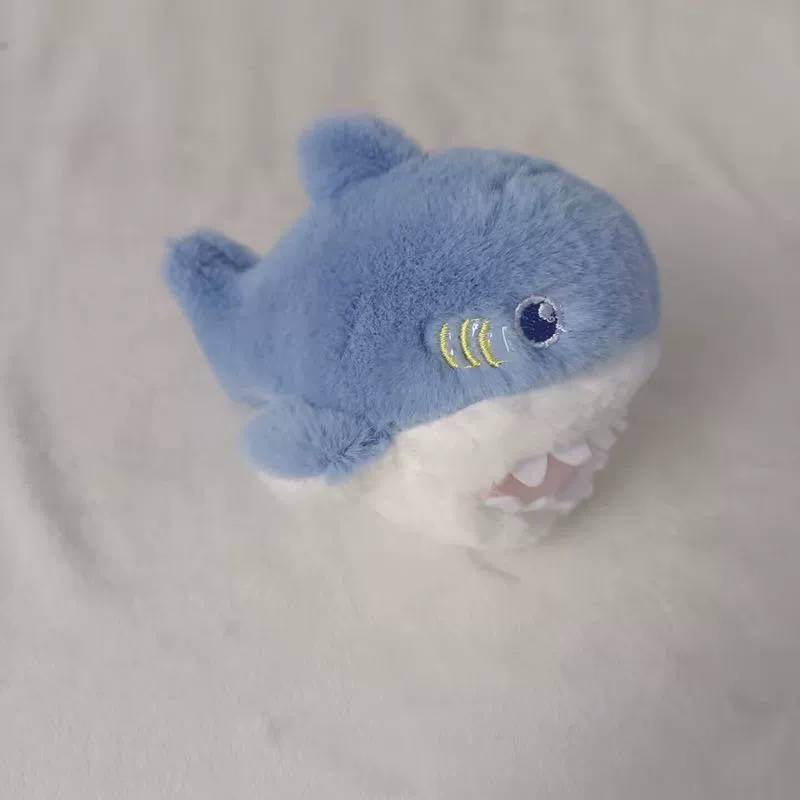 Marine plush keychain, shark, doll, style