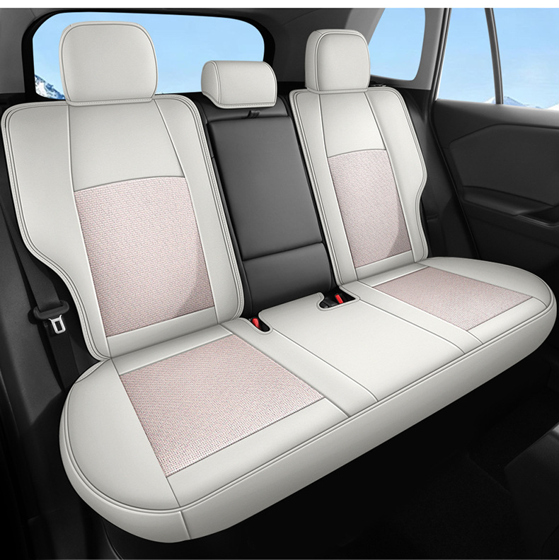Manufacturer's direct cross-border sales of RAV4 car seat covers made of leather and ice rattan, durable for all seasons, semi-enclosed, specialized for this model